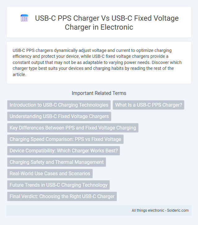 USB-C Fixed Voltage Charger vs USB-C PPS Charger - What is the difference?