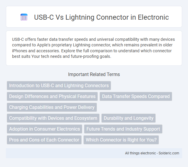 Lightning connector vs USB-C - What is the difference?
