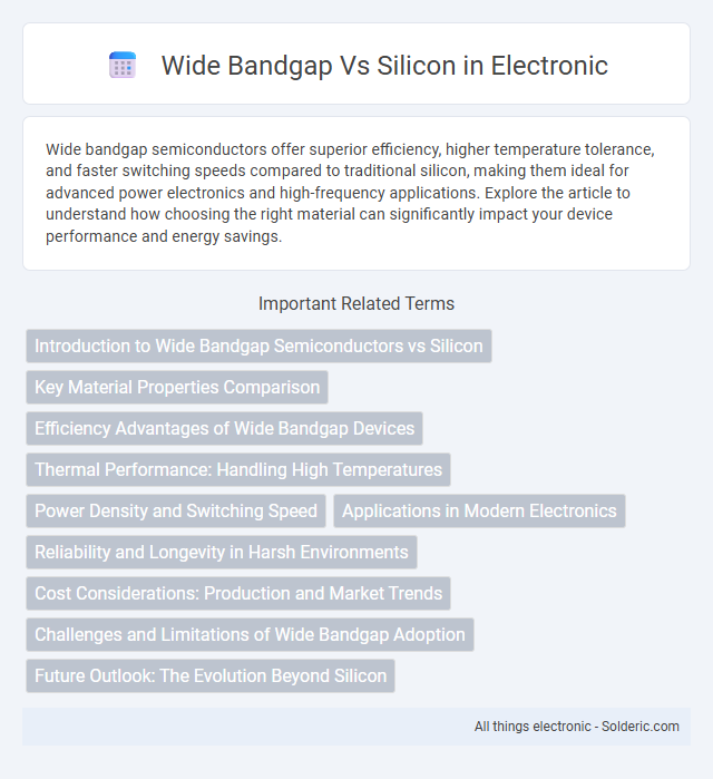 Silicon vs Wide Bandgap - What is the difference?