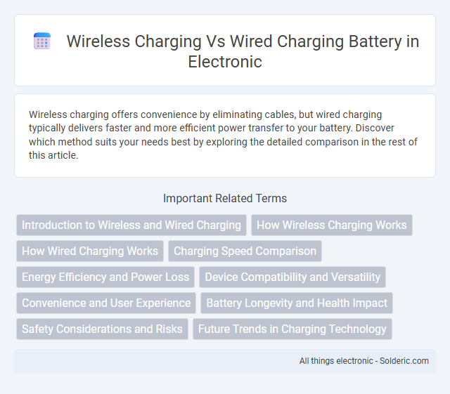 Title: Battery Charging: Wired vs Wireless - What is the difference?