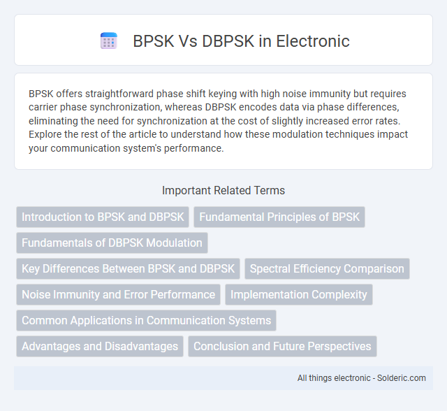 BPSK vs DBPSK - What is the difference?