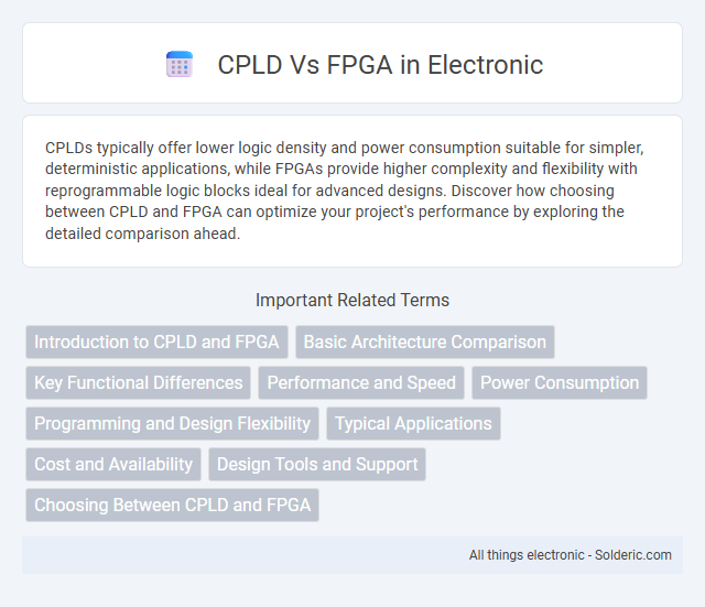 CPLD vs FPGA - What is the difference?