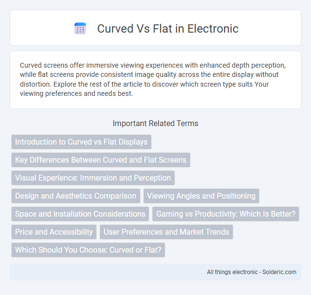 Flat vs Curved - What is the difference?