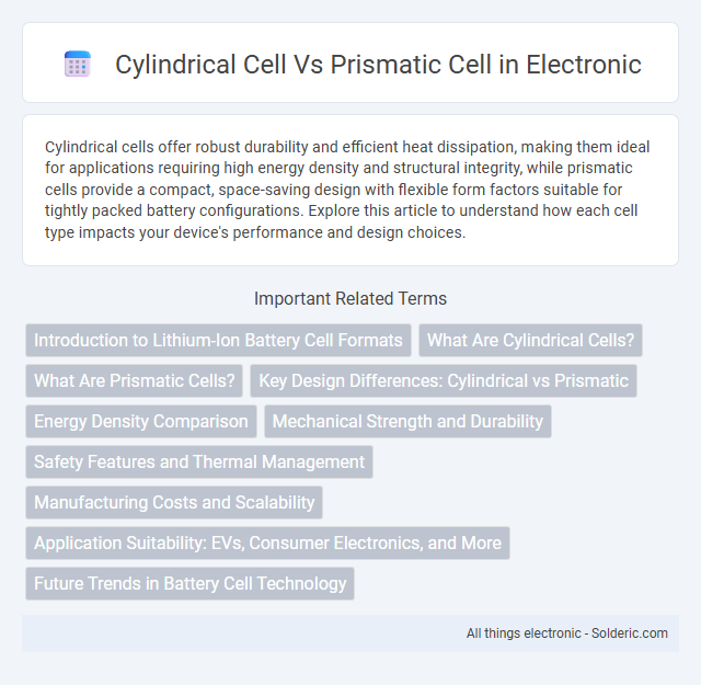 Prismatic Cell vs Cylindrical Cell - What is the difference?