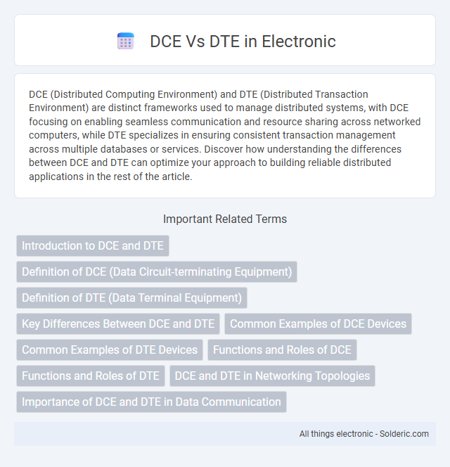 DCE vs DTE - What is the difference?