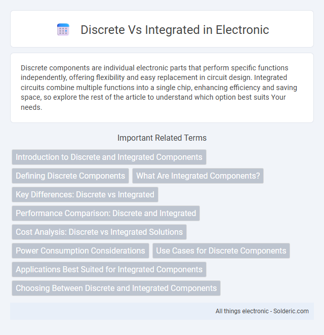 Integrated vs Discrete - What is the difference?