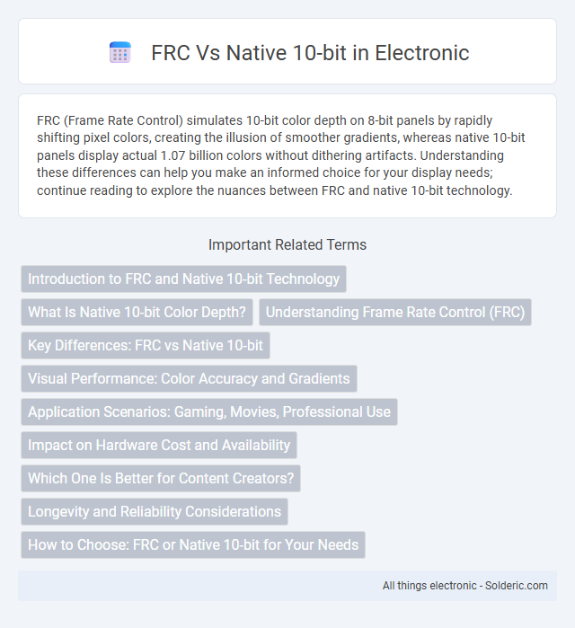 Native 10-bit vs FRC - What is the difference?