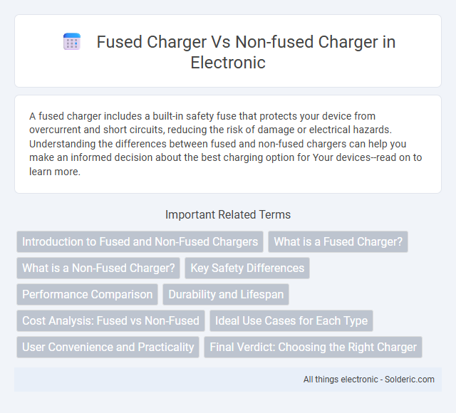 Non-Fused Charger vs Fused Charger - What is the difference?