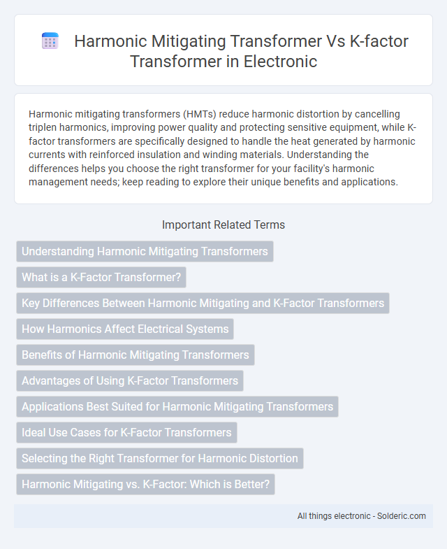 Harmonic Mitigating Transformer vs K-Factor Transformer - What is the difference?