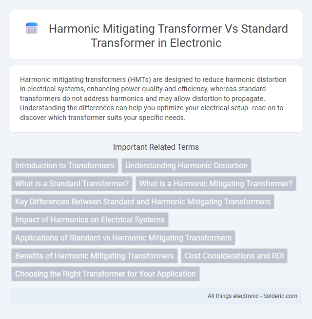 Harmonic Mitigating Transformer vs Standard Transformer - What is the difference?