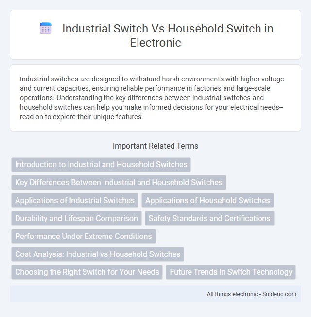Household Switch vs Industrial Switch - What is the difference?