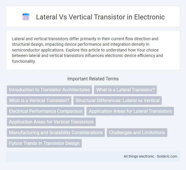 Transistor: Lateral vs Vertical - What is the difference?