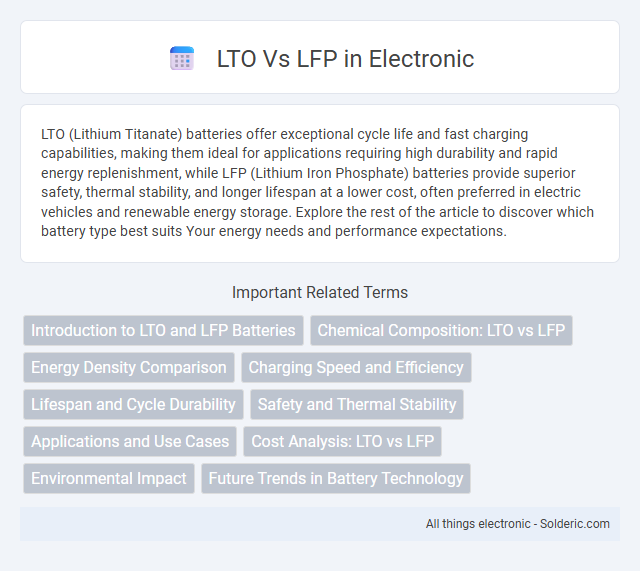 LFP vs LTO - What is the difference?