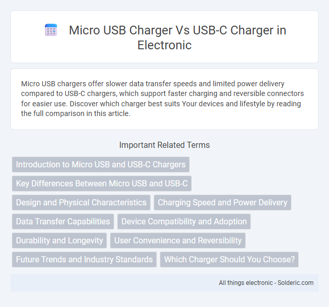 Micro USB Charger vs USB-C Charger - What is the difference?