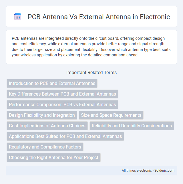 External Antenna vs PCB Antenna - What is the difference?
