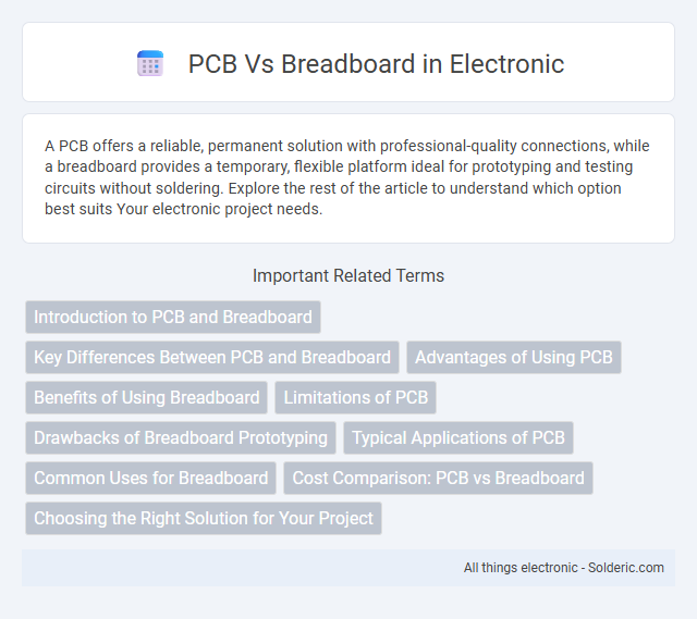 Breadboard vs PCB - What is the difference?