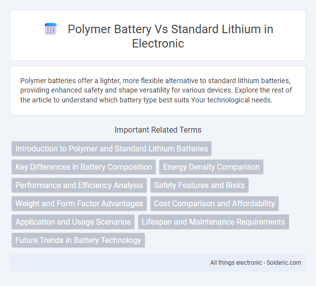 Polymer Battery vs Standard Lithium - What is the difference?