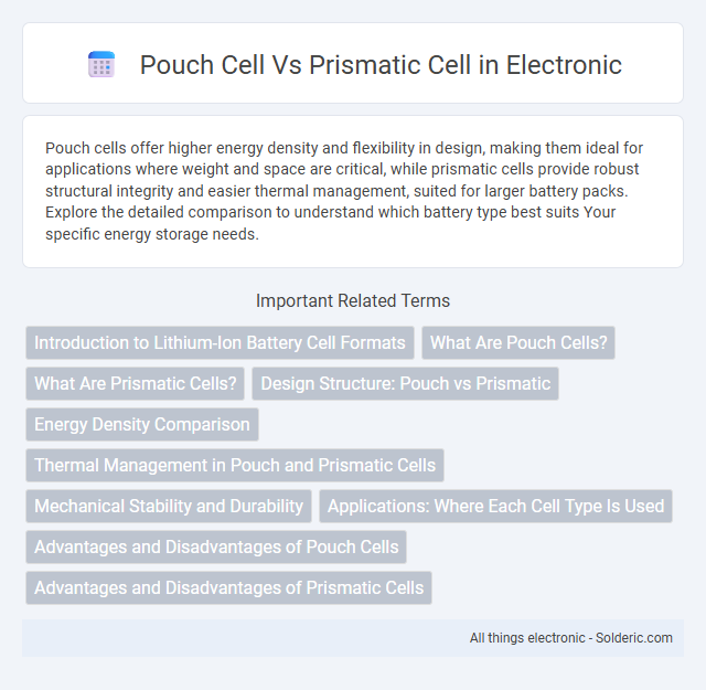 Prismatic Cell vs Pouch Cell - What is the difference?
