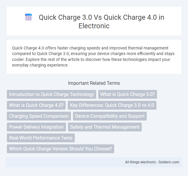 Quick Charge 3.0 vs Quick Charge 4.0 - What is the difference?
