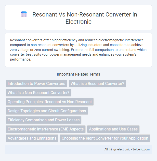Non-Resonant vs Resonant Converter - What is the difference?