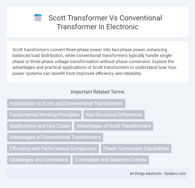 Conventional Transformer vs Scott Transformer - What is the difference?