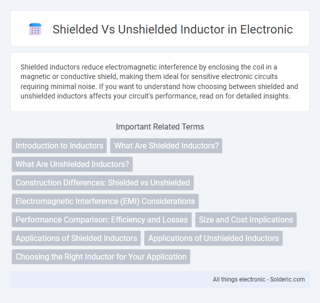 Inductor: Shielded vs. Unshielded - What is the difference?