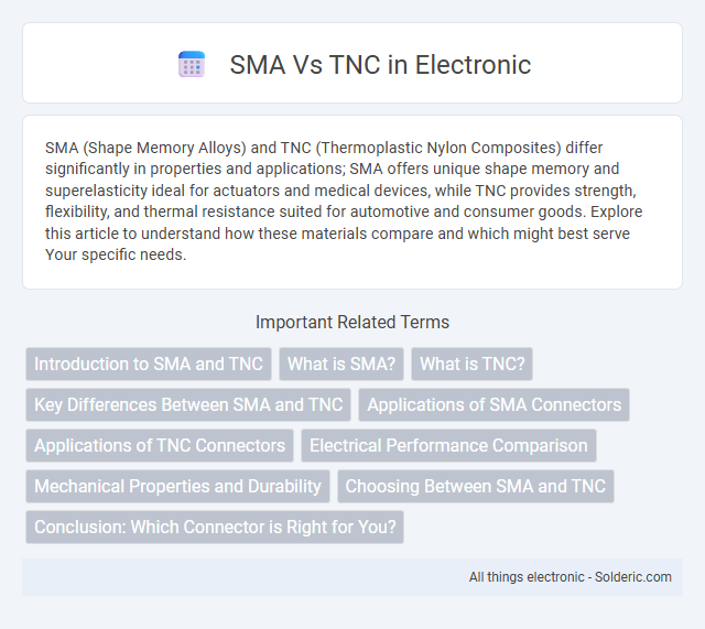 SMA vs TNC - What is the difference?