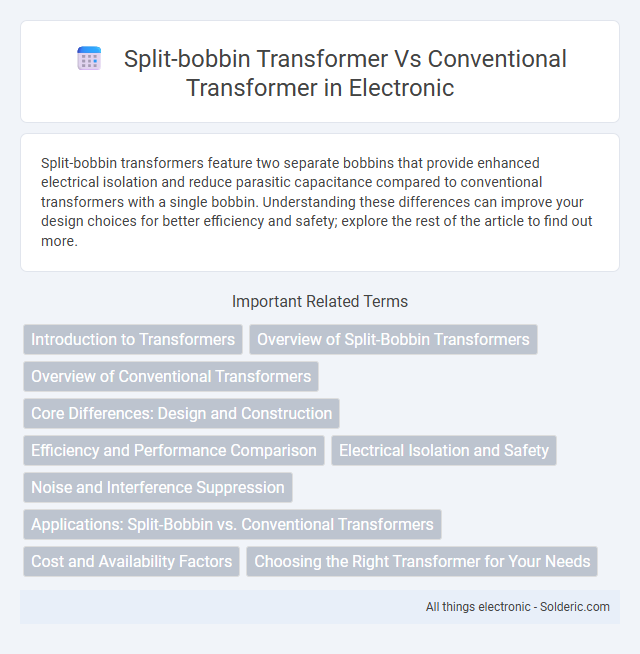Split-Bobbin Transformer vs Conventional Transformer - What is the difference?