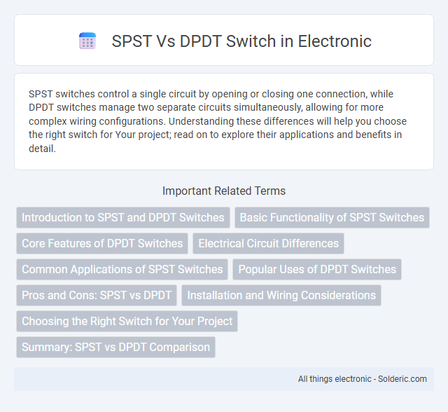 DPDT vs SPST switch - What is the difference?