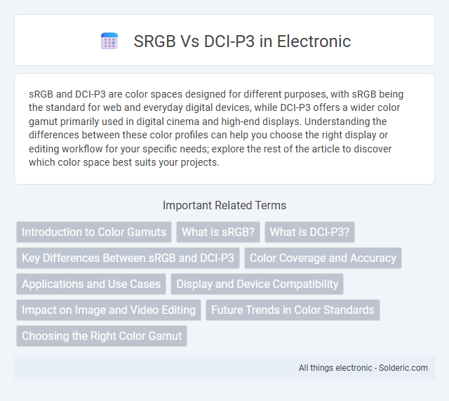 DCI-P3 vs sRGB - What is the difference?