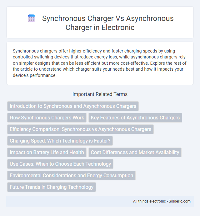 Asynchronous Charger vs Synchronous Charger - What is the difference?