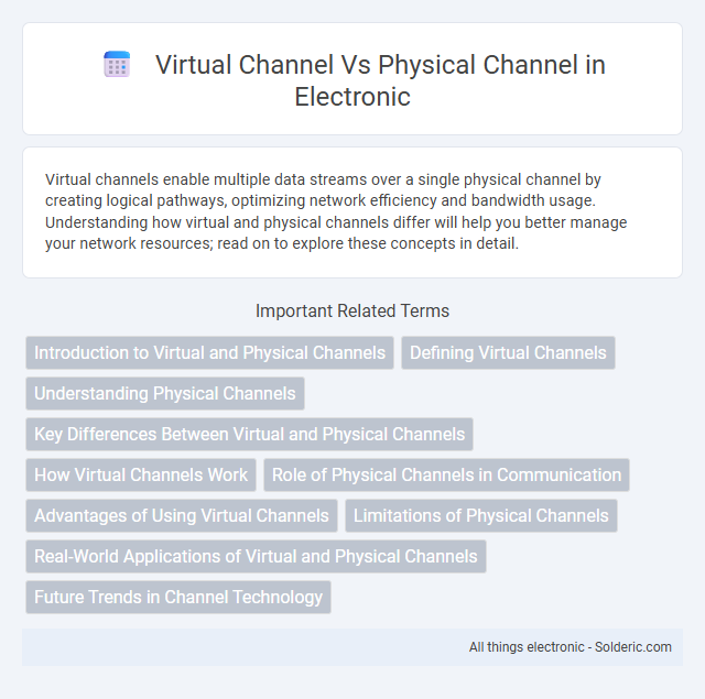 Physical Channel vs Virtual Channel - What is the difference?