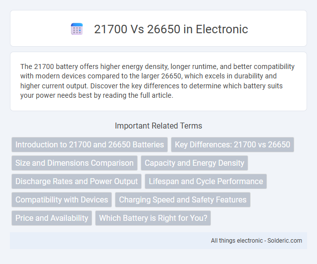 21700 vs 26650 - What is the difference?
