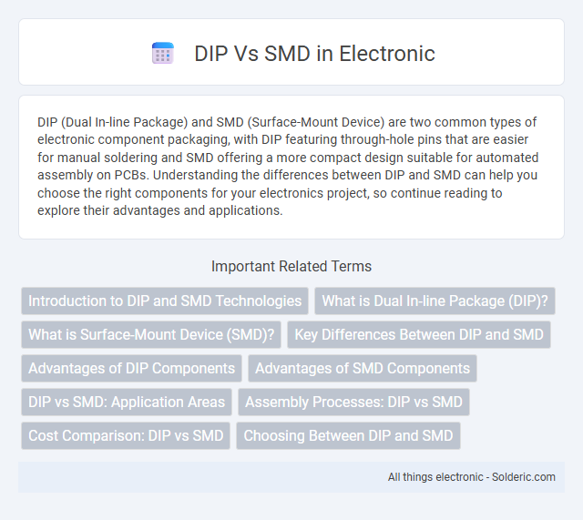 SMD vs DIP - What is the difference?