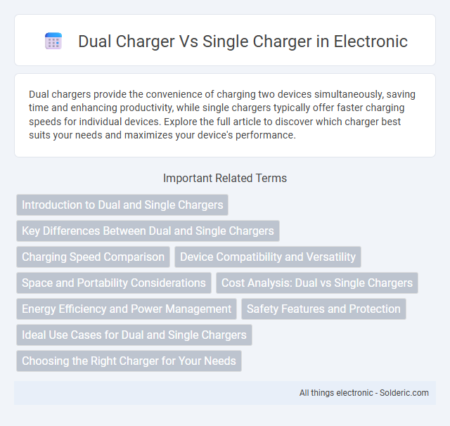 Single Charger vs Dual Charger - What is the difference?