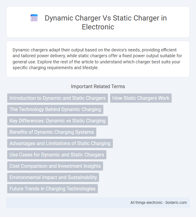 Static Charger vs Dynamic Charger - What is the difference?
