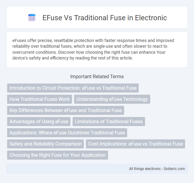 Traditional Fuse vs eFuse - What is the difference?
