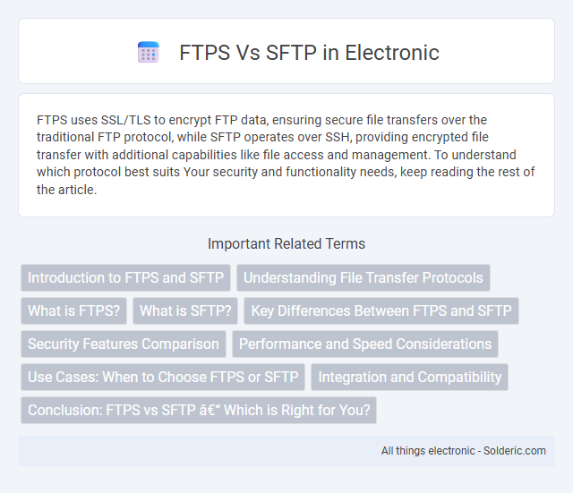 SFTP vs FTPS - What is the difference?