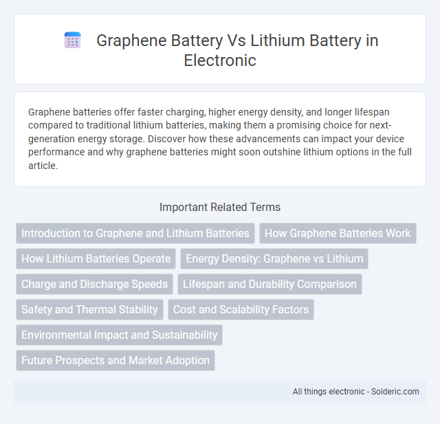 Lithium battery vs Graphene battery - What is the difference?