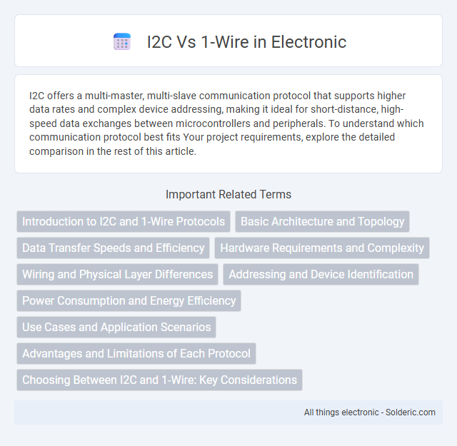1-Wire vs I2C - What is the difference?