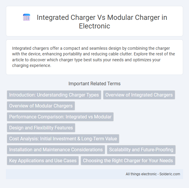 Integrated charger vs Modular charger - What is the difference?