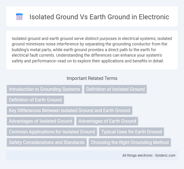 Earth Ground vs Isolated Ground - What is the difference?
