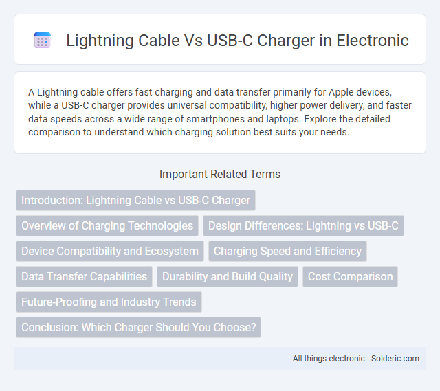 USB-C Charger vs Lightning Cable - What is the difference?