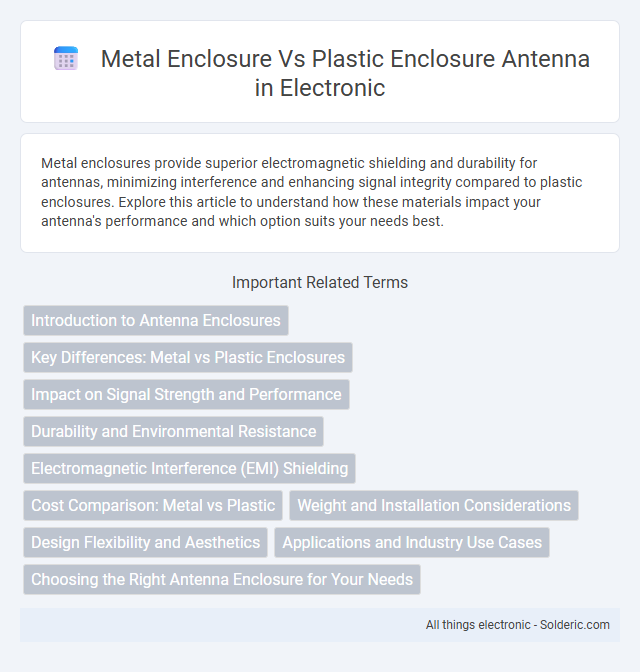 Plastic Enclosure Antenna vs Metal Enclosure Antenna - What is the difference?