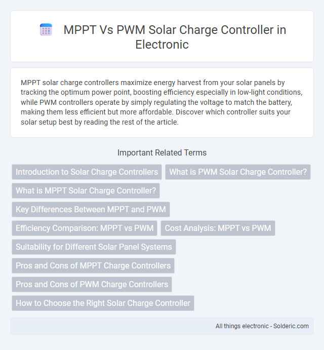 MPPT vs PWM Solar Charge Controller - What is the difference?