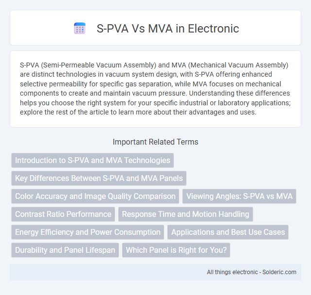 MVA vs S-PVA - What is the difference?