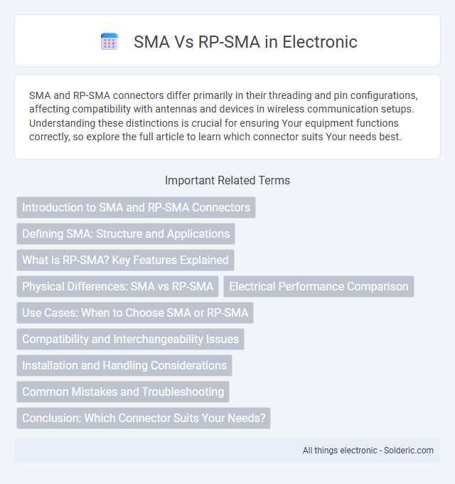RP-SMA vs SMA - What is the difference?