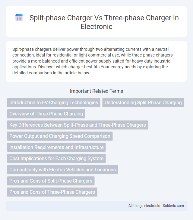 Split-Phase Charger vs. Three-Phase Charger - What is the difference?
