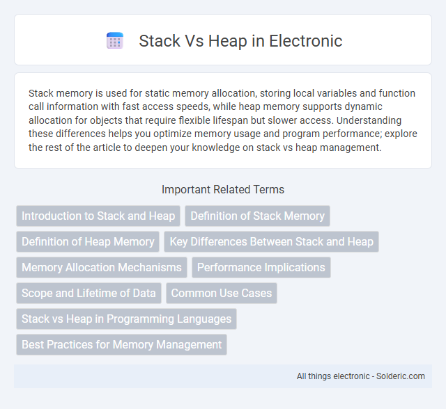 Heap vs Stack - What is the difference?