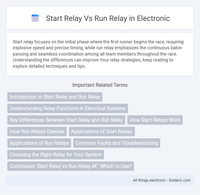 Run Relay vs Start Relay - What is the difference?